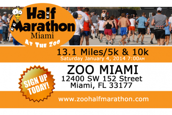 Zoo Miami: Half Marathon, 10K & 5K. 