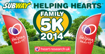 SUBWAY Helping Hearts™ Family 5K Edinburgh