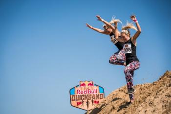 Red Bull Quicksand - 1 Mile Run on Margate Beach, Kent. 18th May 2018