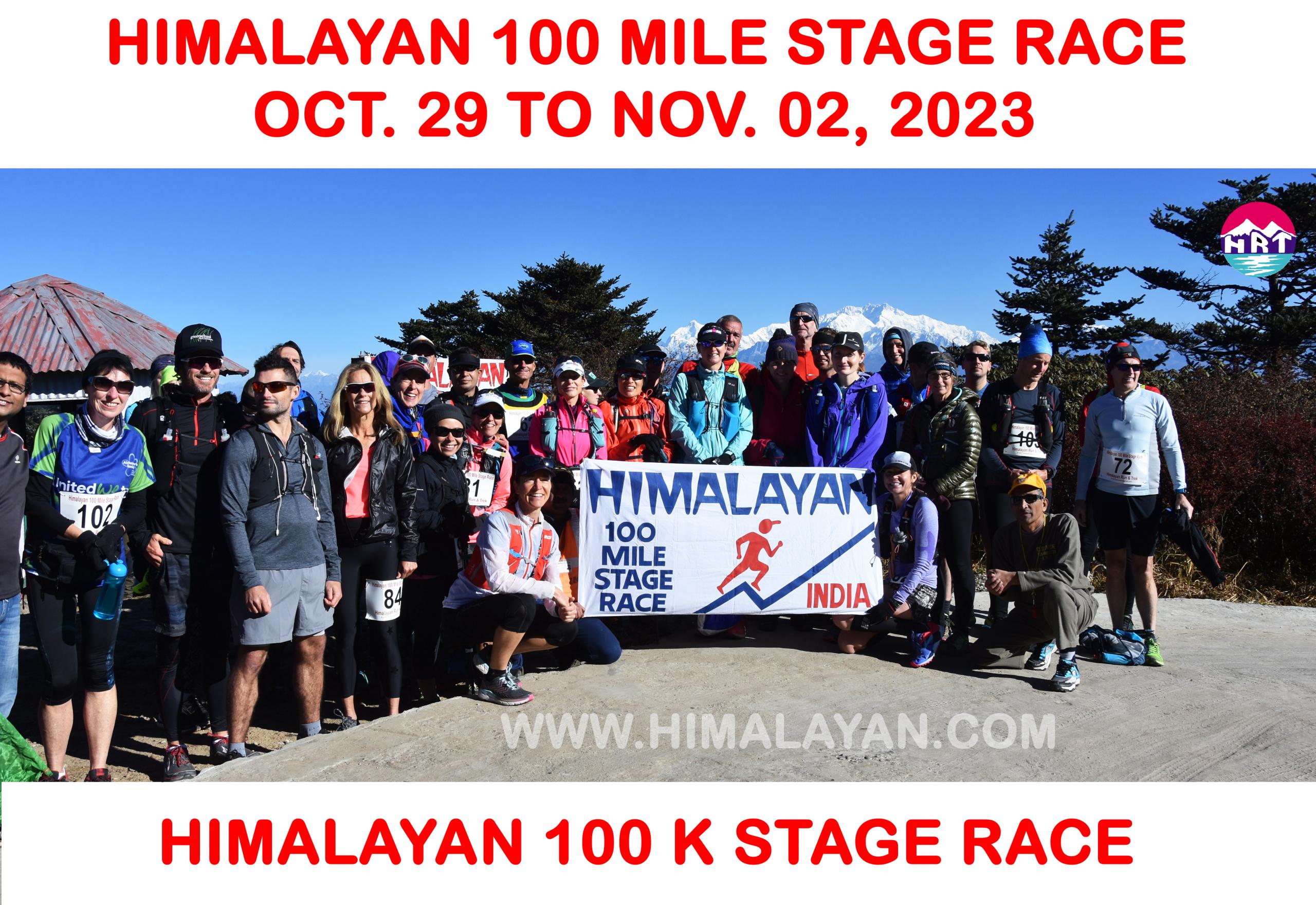 UltraMarathon Race Himalayan 100 Mile stage Race District