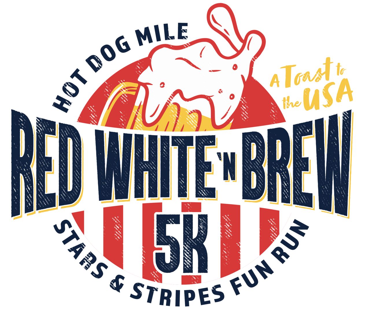 5K Race Red White 'n Brew 5k House 6 Brewing Co., 44427 Atwater Drive