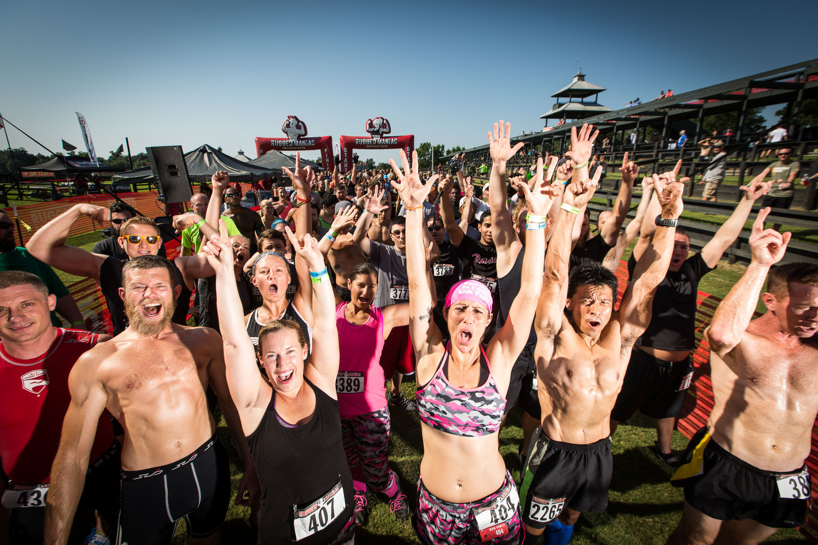 5K Race Rugged Maniac 5k Obstacle Race New York Ocean Breeze Park