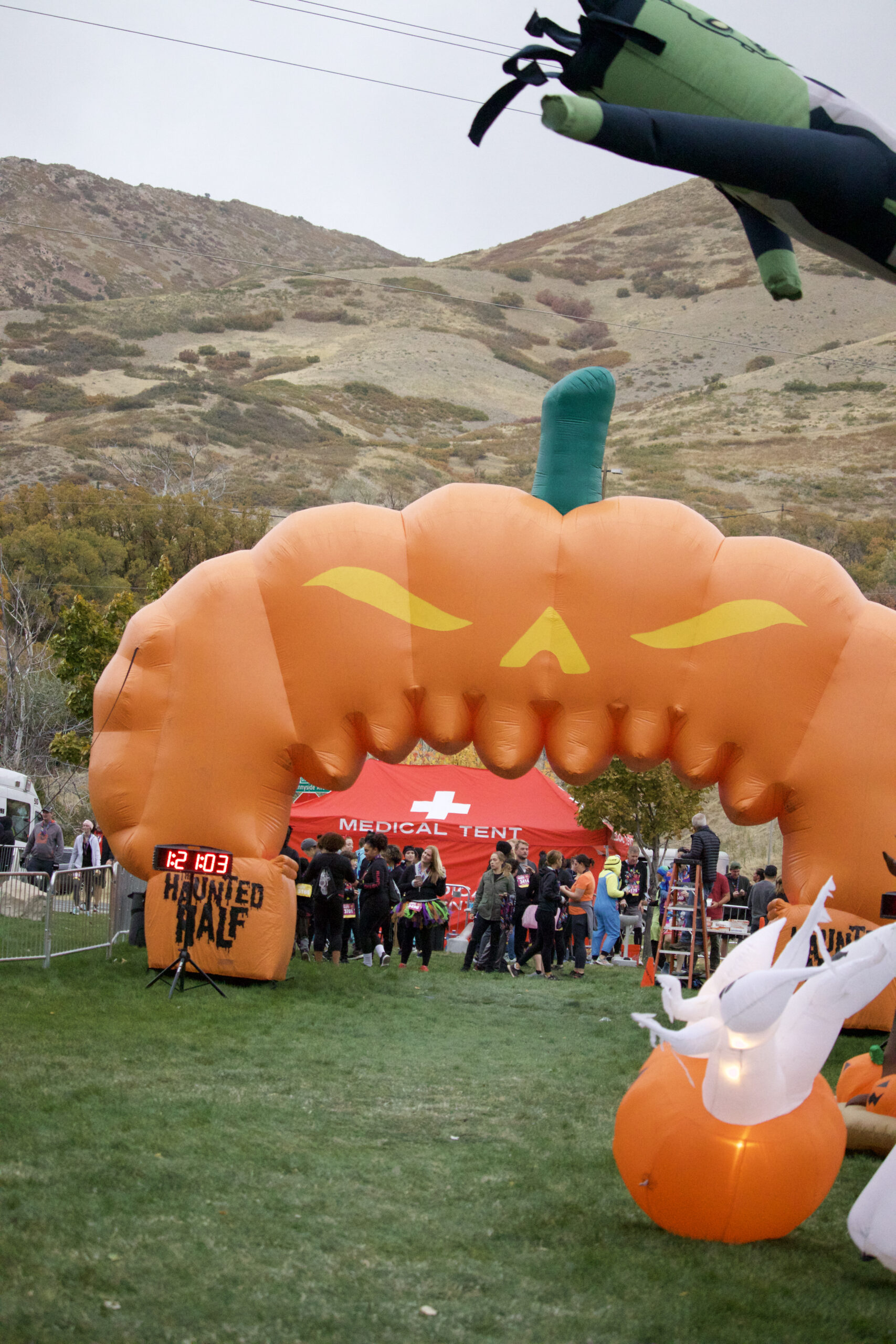 5K, Half Marathon Race Haunted Salt Lake City Sugar House Park, Salt