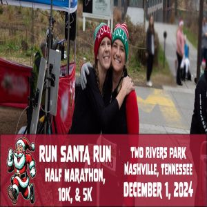 Run Santa Run Nashville Half Marathon, 10K, and 5K
