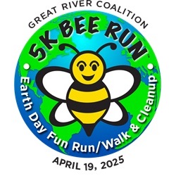 Earth Day 5K Bee Run Walk River Cleanup